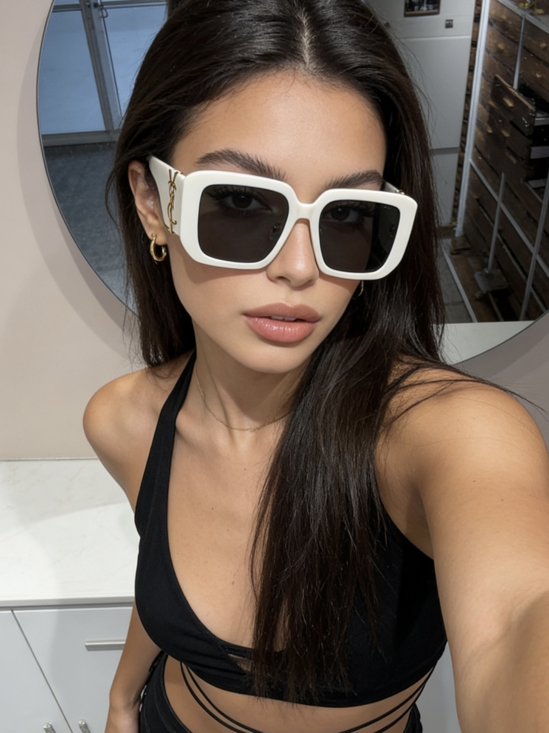 SAINT LAURENT Oversized MOD:SLM120Size:53-19-140