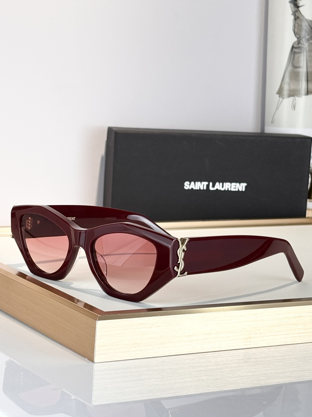 SAINT LAURENT MOD：SLM180/FSIZE:54口19-145