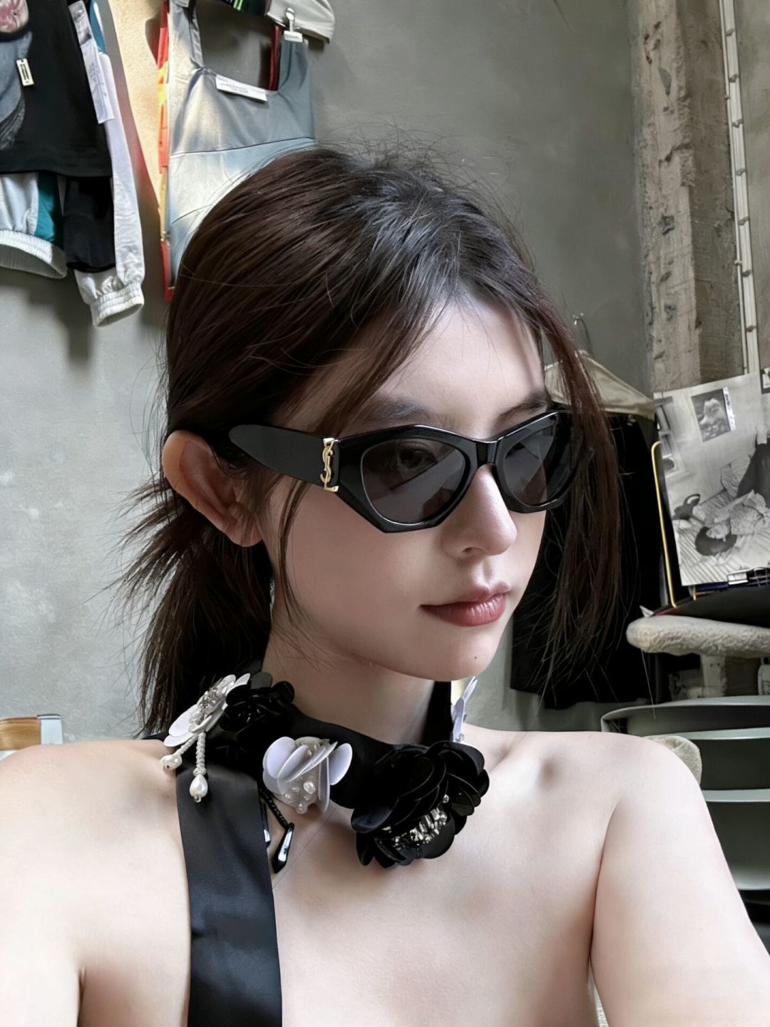 SAINT LAURENT MOD：SLM180/FSIZE:54口19-145