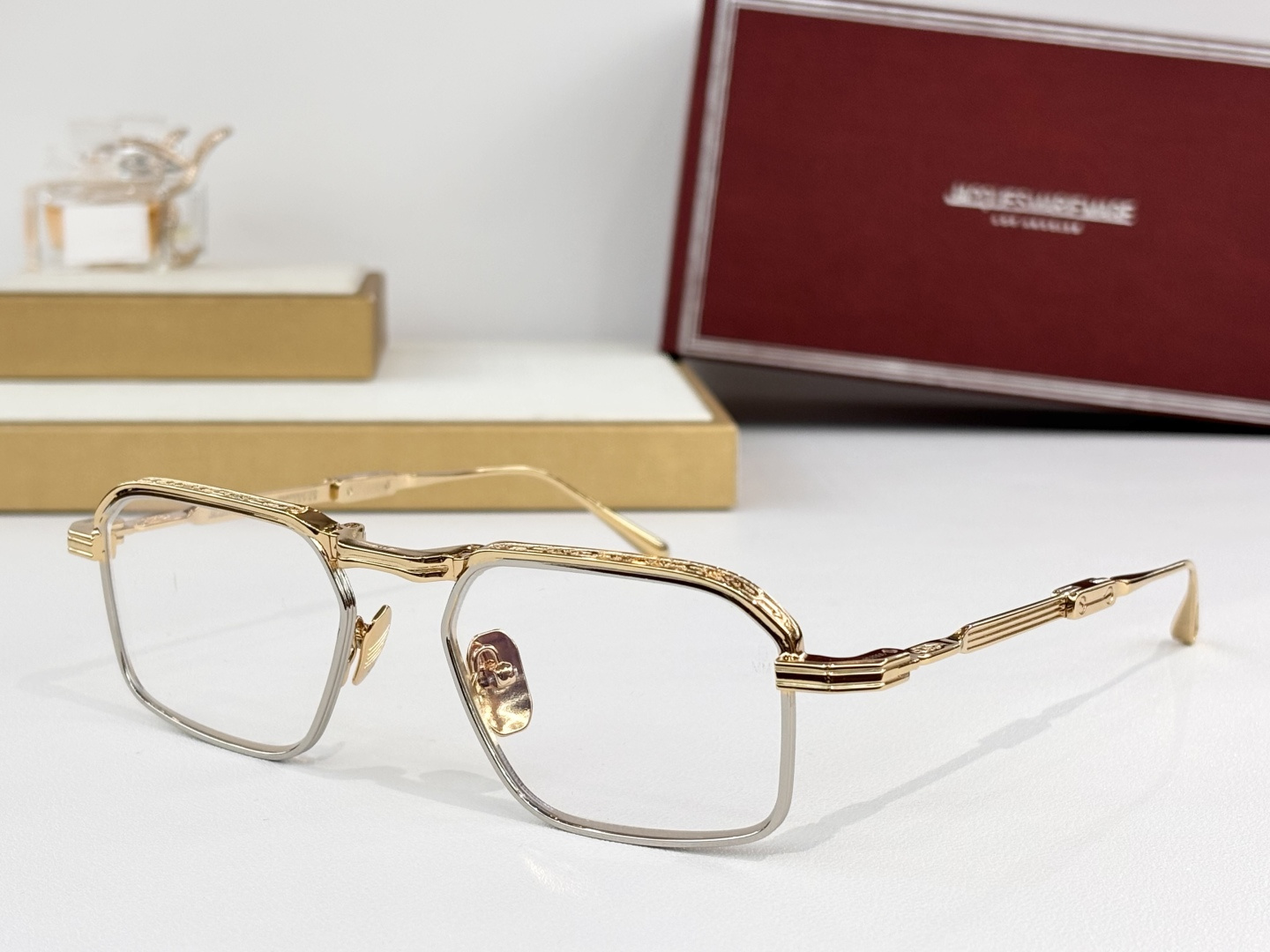 折叠复古JACQUES MARIE MAGE日本手工眼镜 MODEL：KOENIGSIZE:52-17