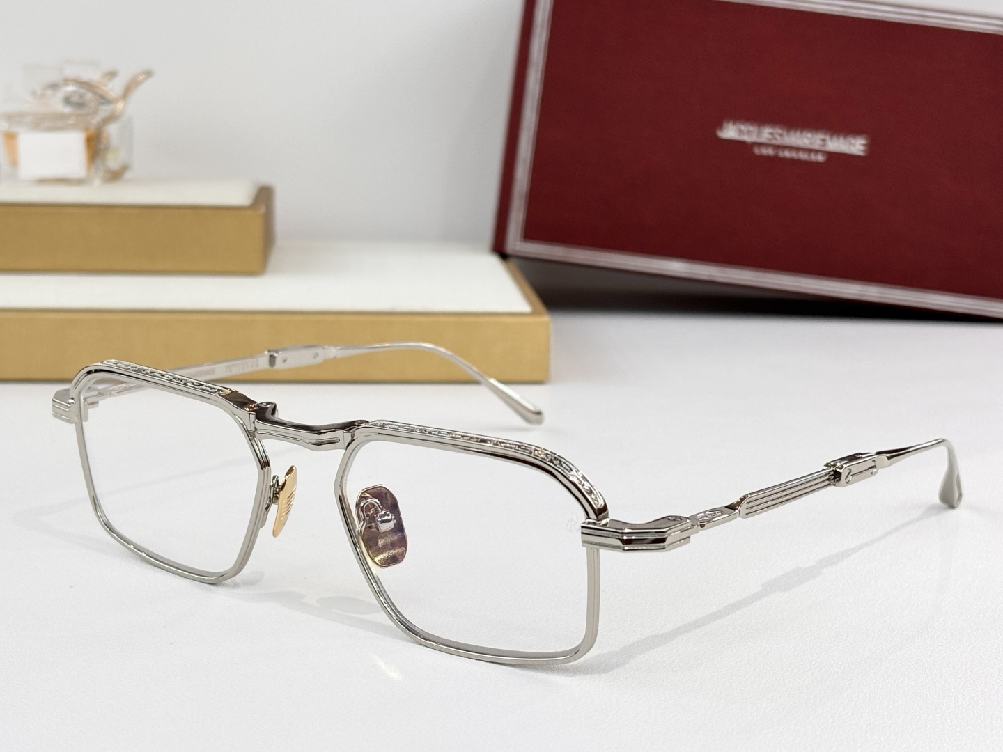 折叠复古JACQUES MARIE MAGE日本手工眼镜 MODEL：KOENIGSIZE:52-17