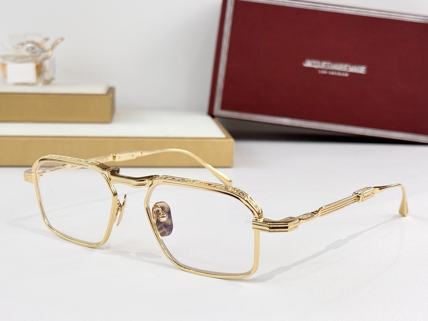 折叠复古JACQUES MARIE MAGE日本手工眼镜 MODEL：KOENIGSIZE:52-17