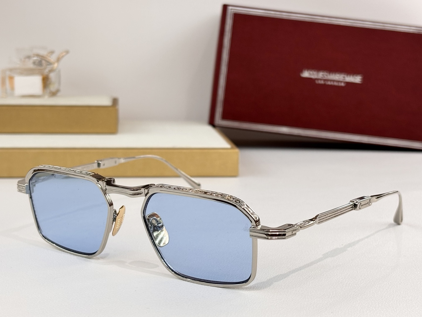 折叠复古JACQUES MARIE MAGE日本手工眼镜 MODEL：KOENIGSIZE:52-17