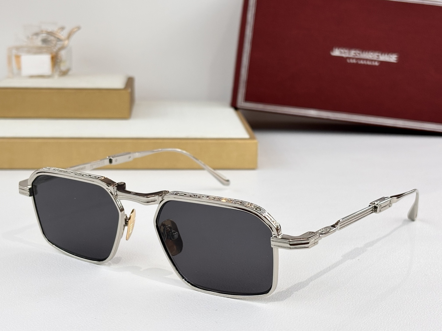 折叠复古JACQUES MARIE MAGE日本手工眼镜 MODEL：KOENIGSIZE:52-17