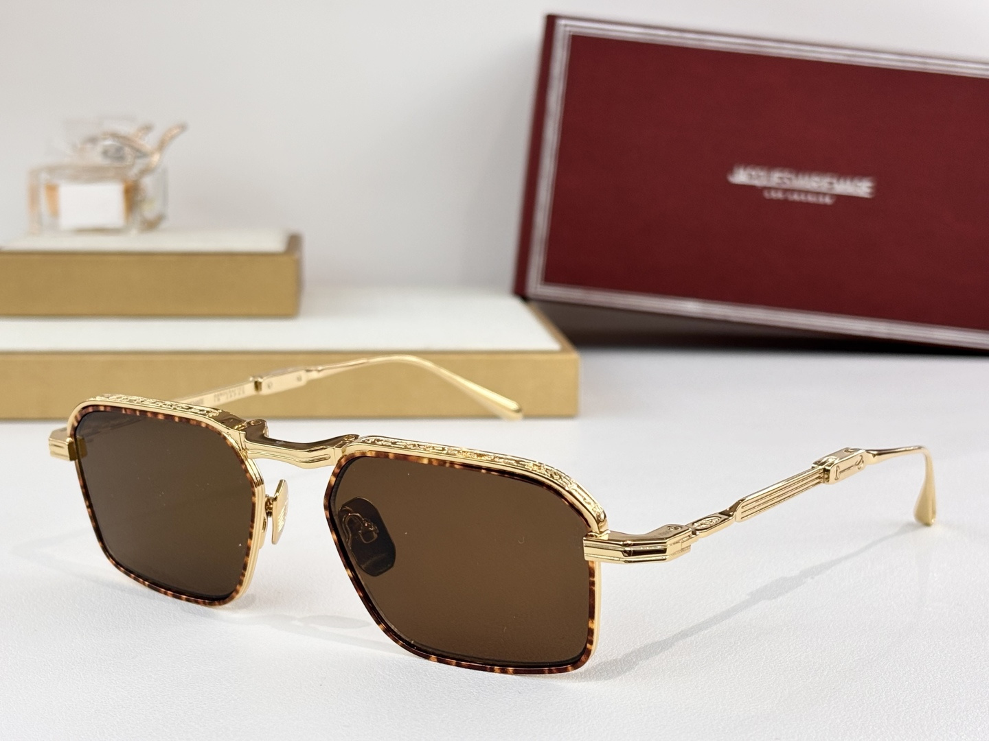 折叠复古JACQUES MARIE MAGE日本手工眼镜 MODEL：KOENIGSIZE:52-17