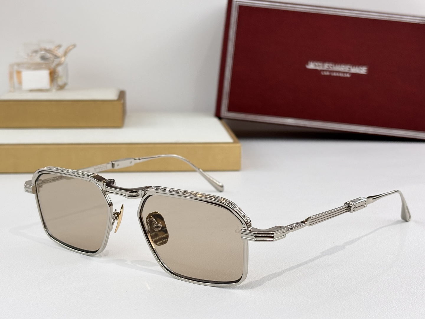 折叠复古JACQUES MARIE MAGE日本手工眼镜 MODEL：KOENIGSIZE:52-17