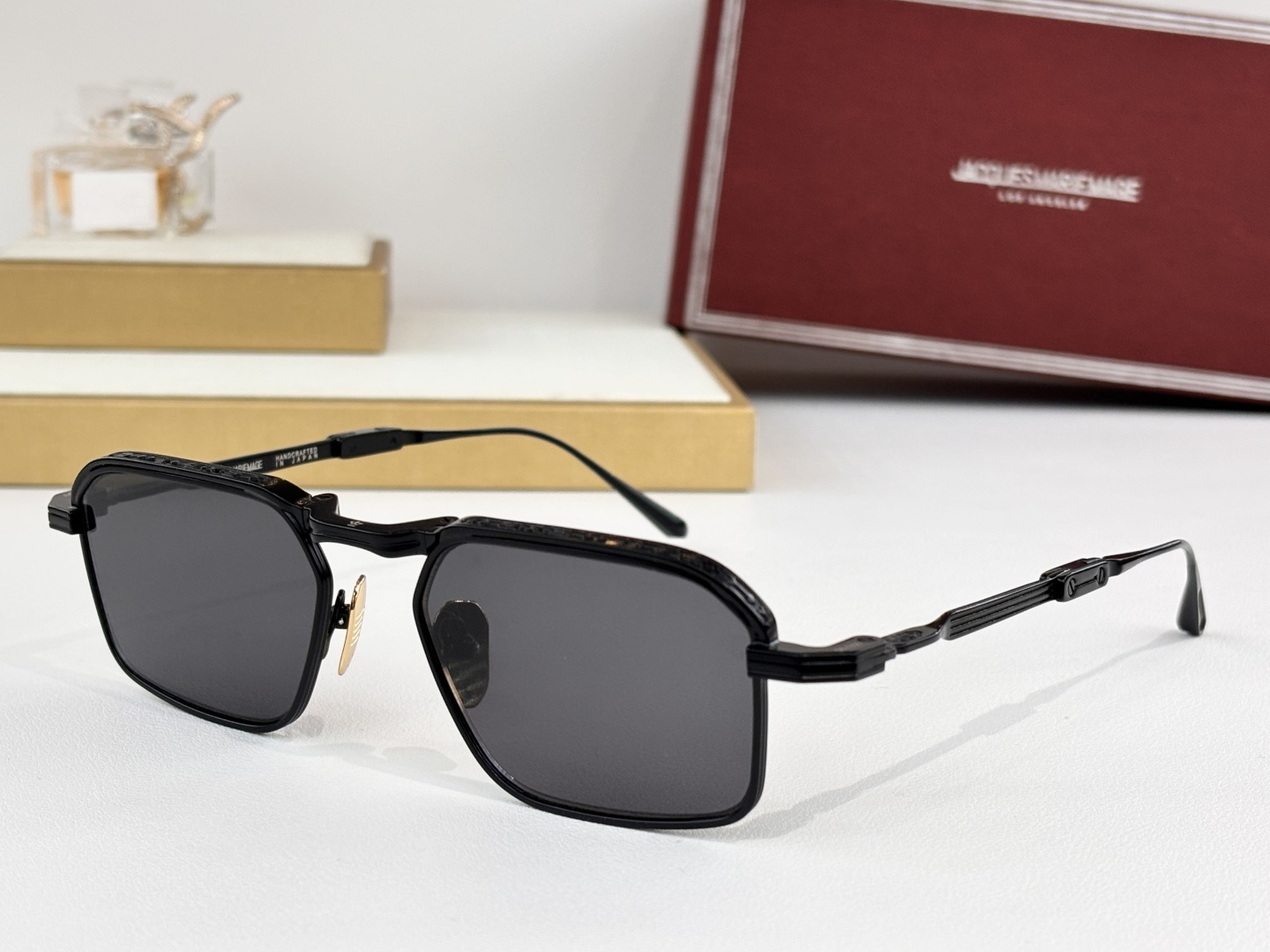 折叠复古JACQUES MARIE MAGE日本手工眼镜 MODEL：KOENIGSIZE:52-17