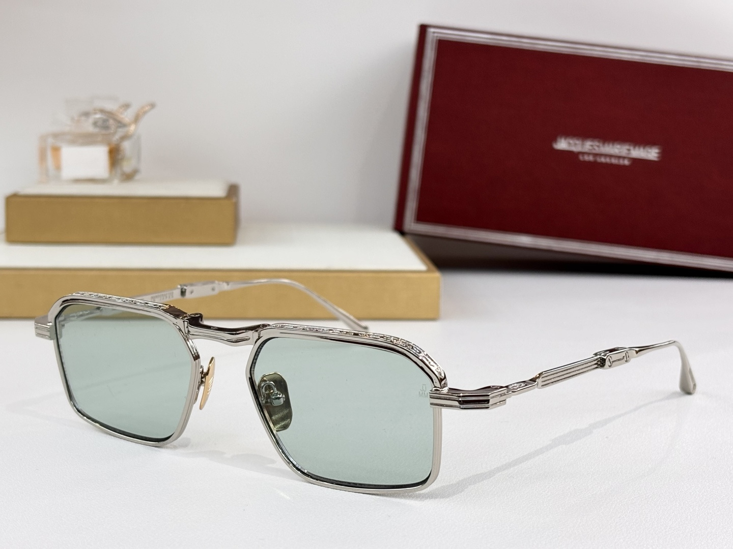 折叠复古JACQUES MARIE MAGE日本手工眼镜 MODEL：KOENIGSIZE:52-17