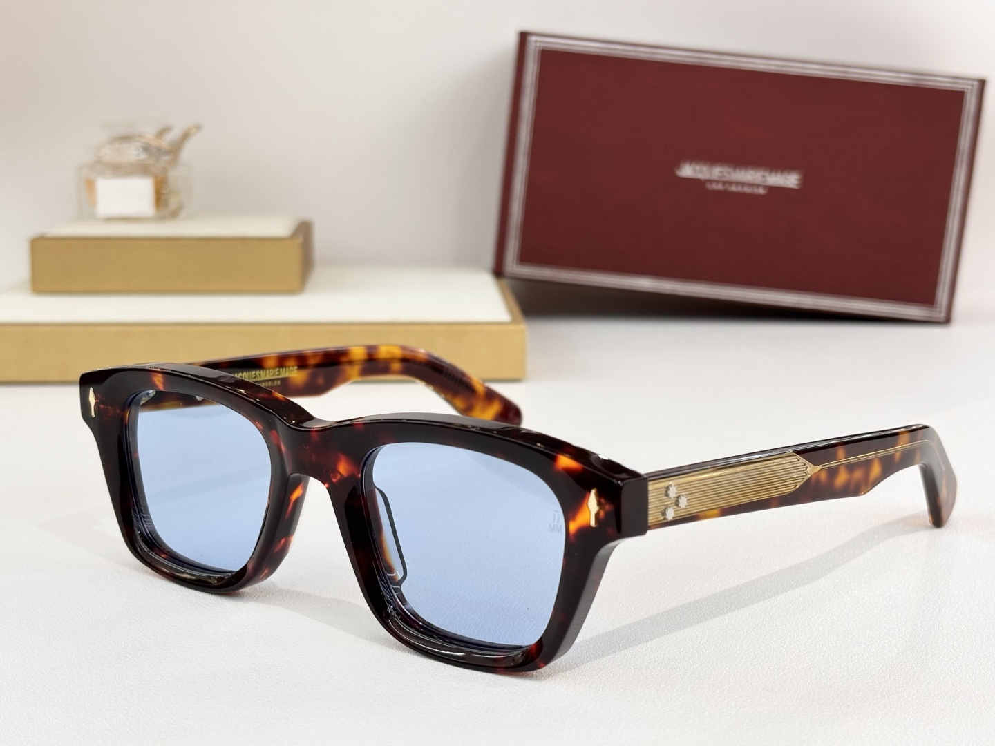 复古方形JACQUES MARIE MAGE日本手工眼镜 MODEL：SONATASIZE:48-21