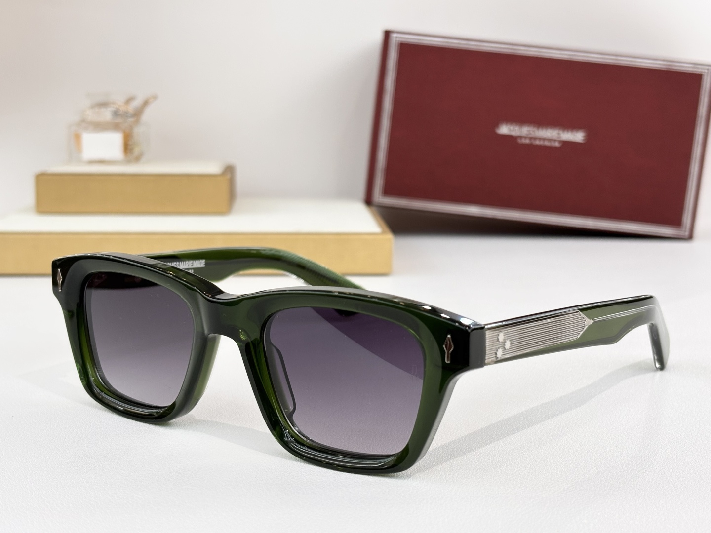 复古方形JACQUES MARIE MAGE日本手工眼镜 MODEL：SONATASIZE:48-21