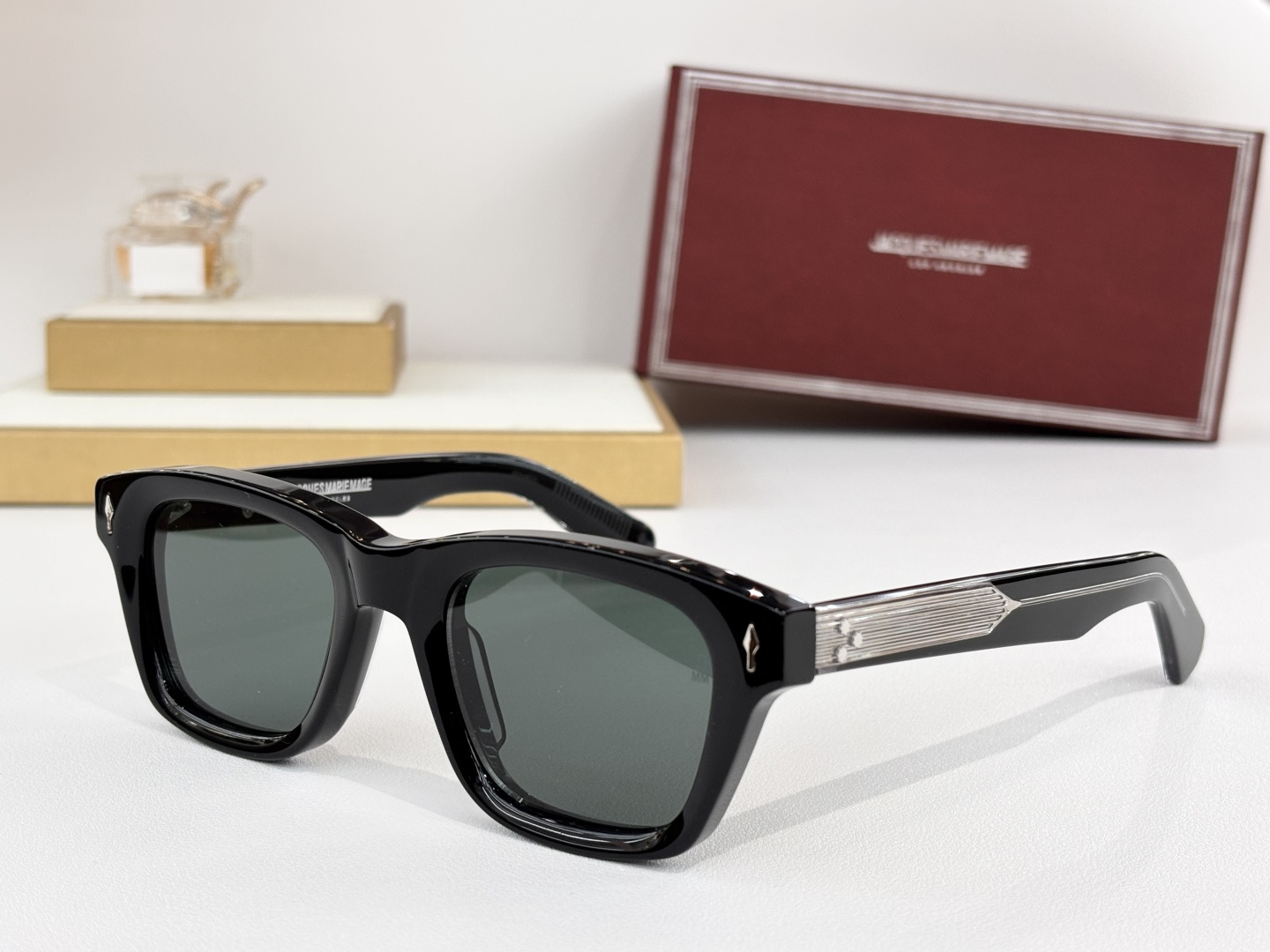 复古方形JACQUES MARIE MAGE日本手工眼镜 MODEL：SONATASIZE:48-21