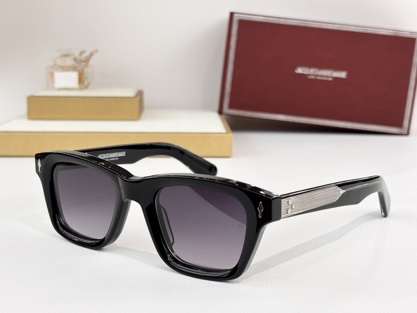 复古方形JACQUES MARIE MAGE日本手工眼镜 MODEL：SONATASIZE:48-21