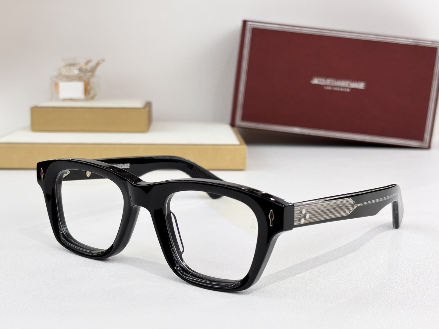 复古方形JACQUES MARIE MAGE日本手工眼镜 MODEL：SONATASIZE:48-21