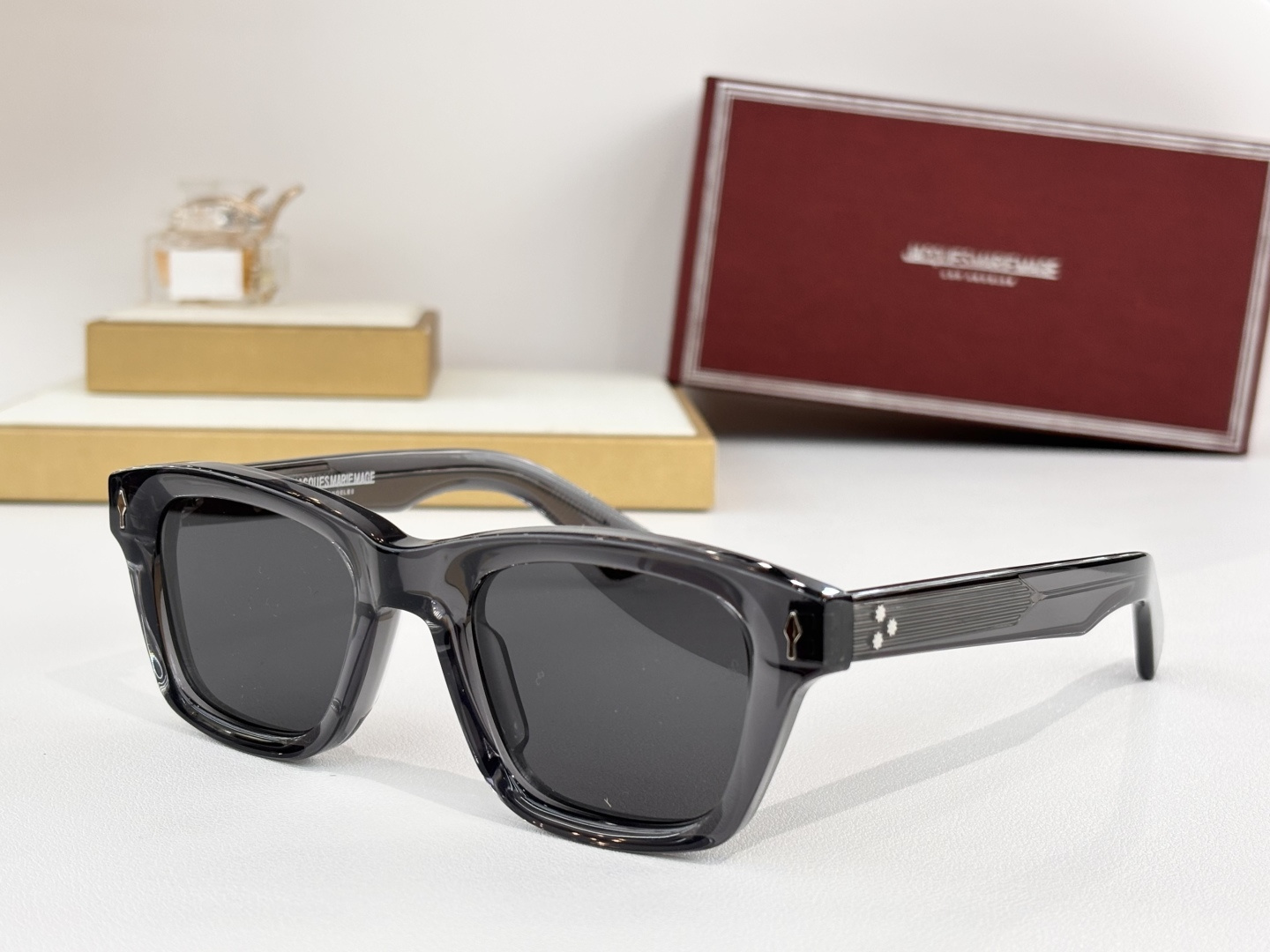 复古方形JACQUES MARIE MAGE日本手工眼镜 MODEL：SONATASIZE:48-21