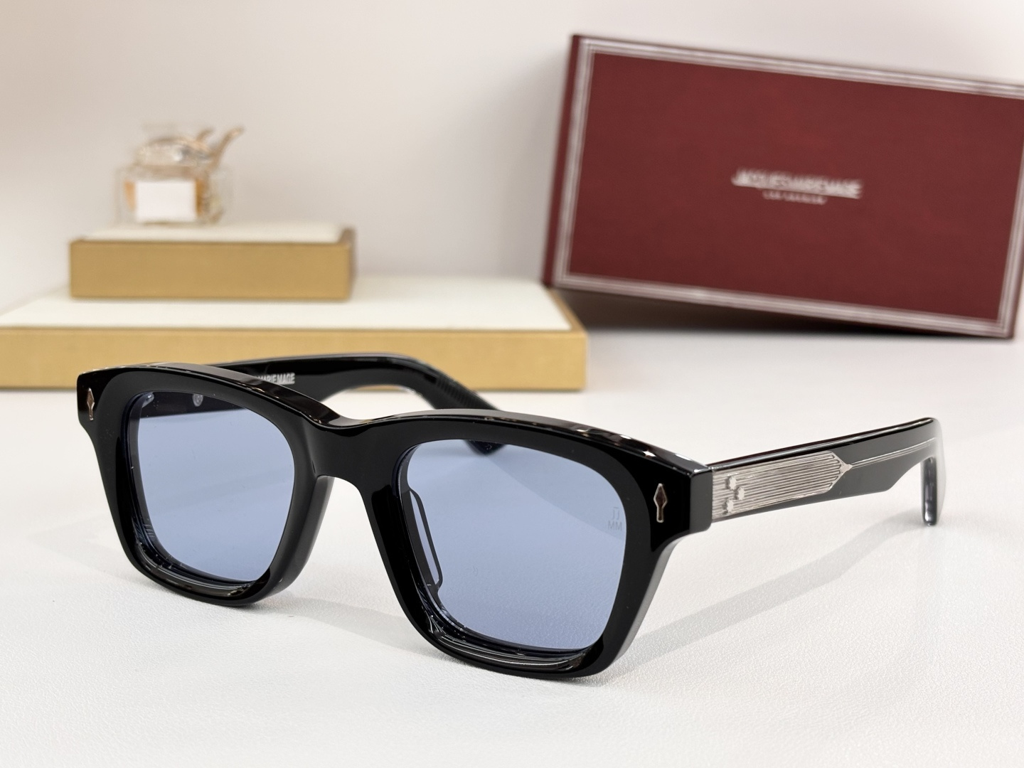 复古方形JACQUES MARIE MAGE日本手工眼镜 MODEL：SONATASIZE:48-21