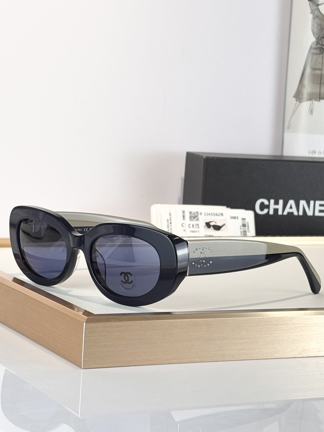 CHANELMODEL：CH5562BSIZE：53口19-140