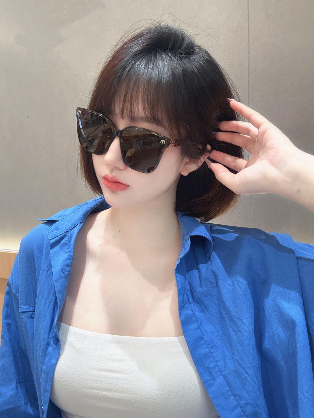 MIU MIUMOD：VMU81SSize：65口14-145