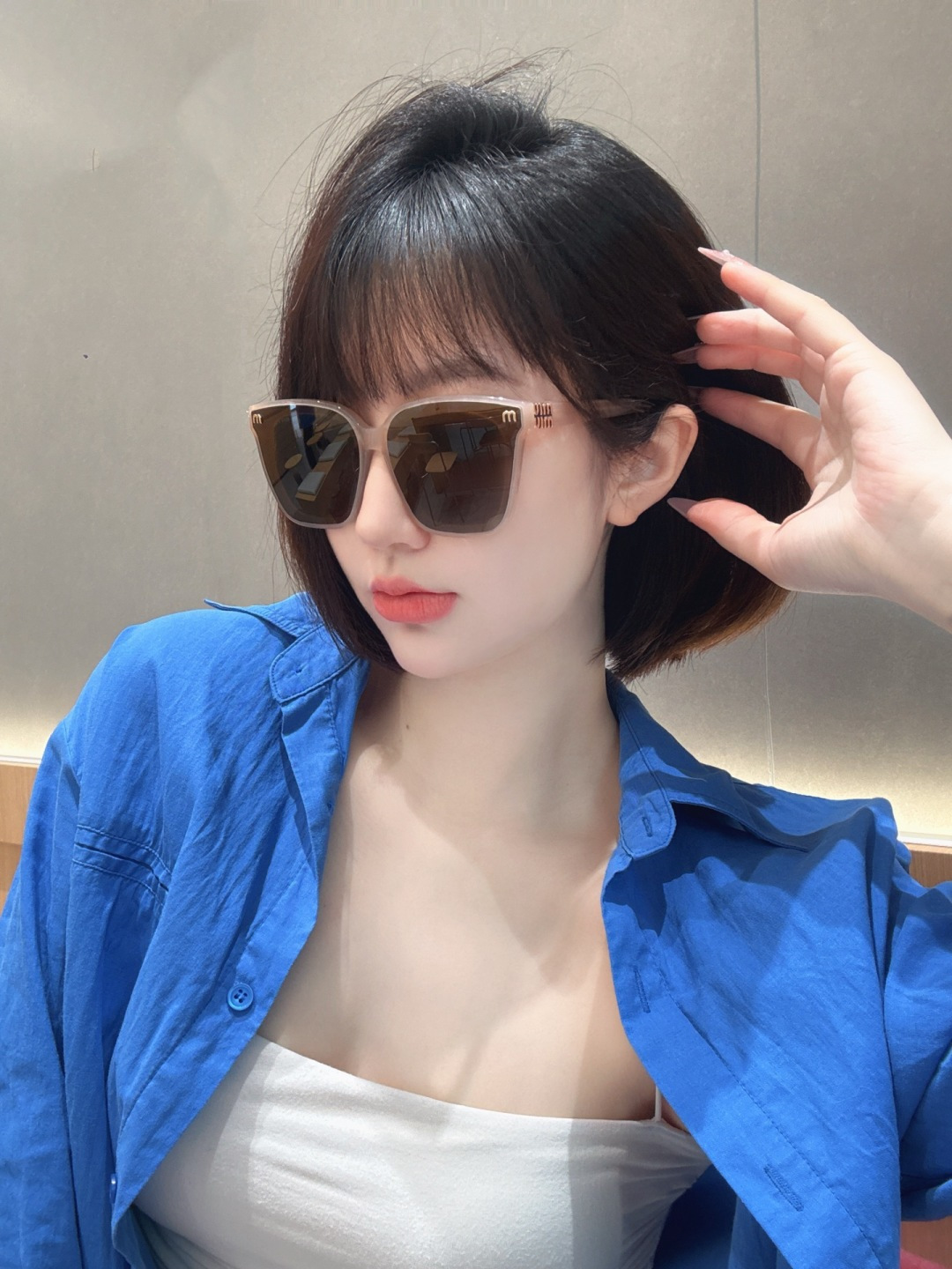 MIU MIUMOD：VMU81SSize：65口14-145