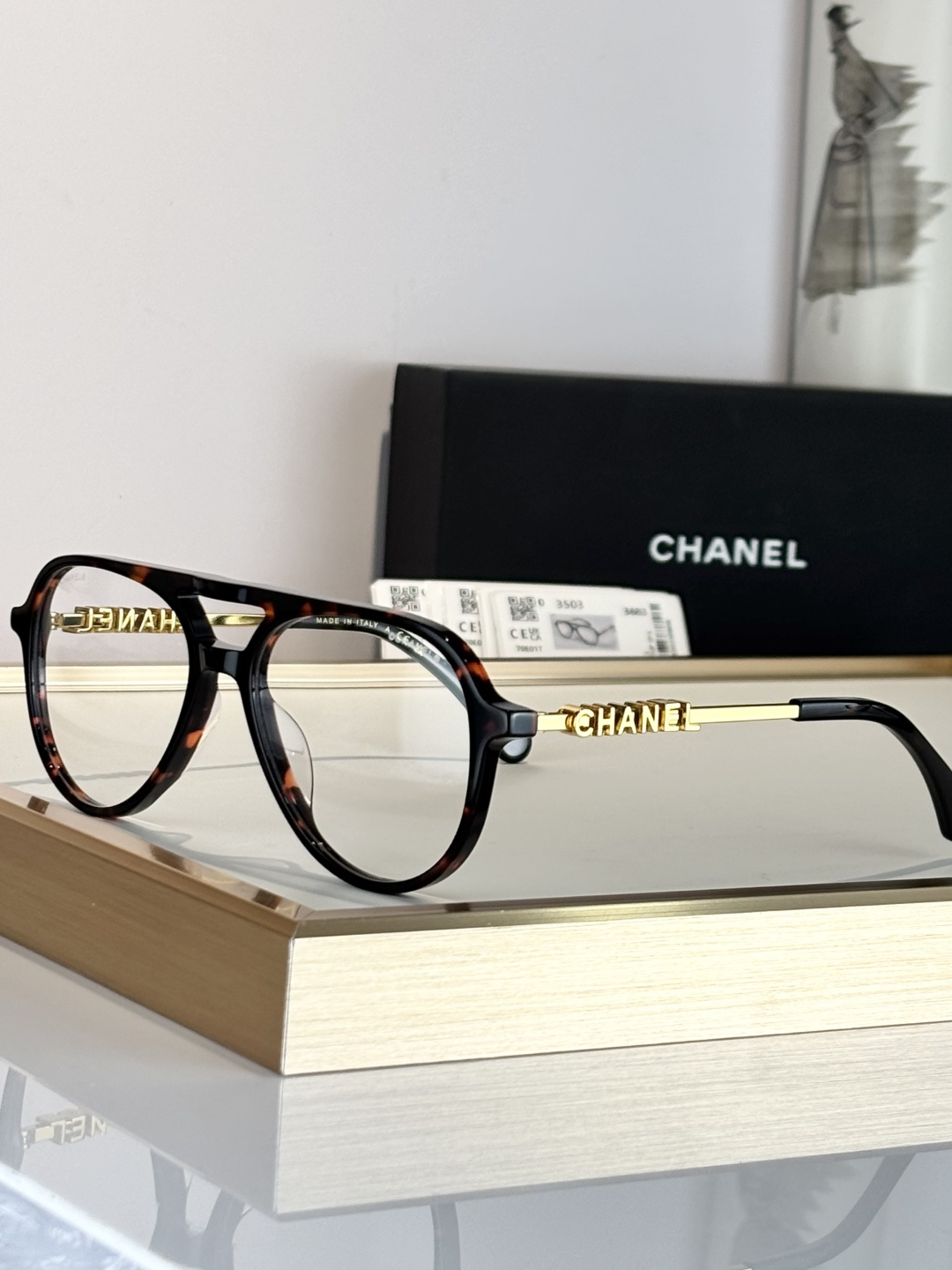 CHANEL￼MODEL：3503 SIZE：56口18-140