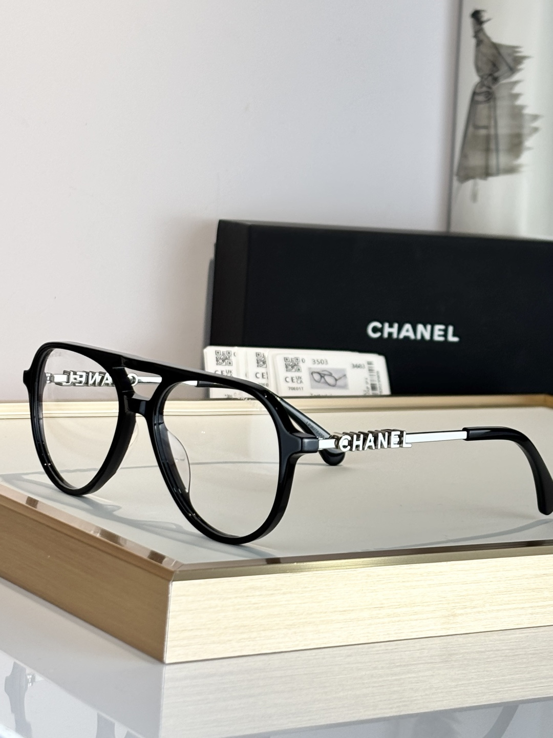 CHANEL￼MODEL：3503 SIZE：56口18-140