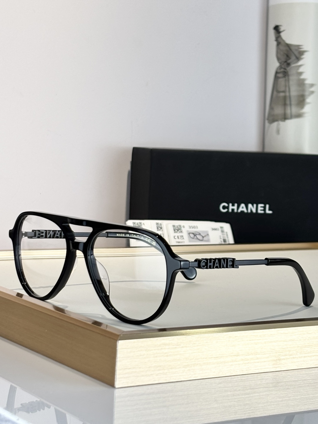 CHANEL￼MODEL：3503 SIZE：56口18-140