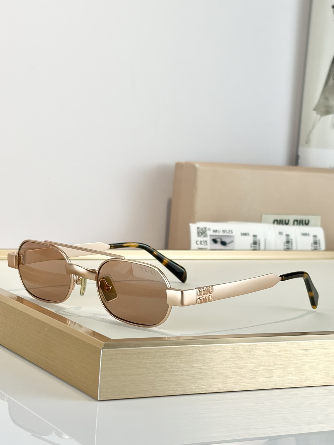 MIU MIUMODEL:MU B52SSIZE：52口21-135