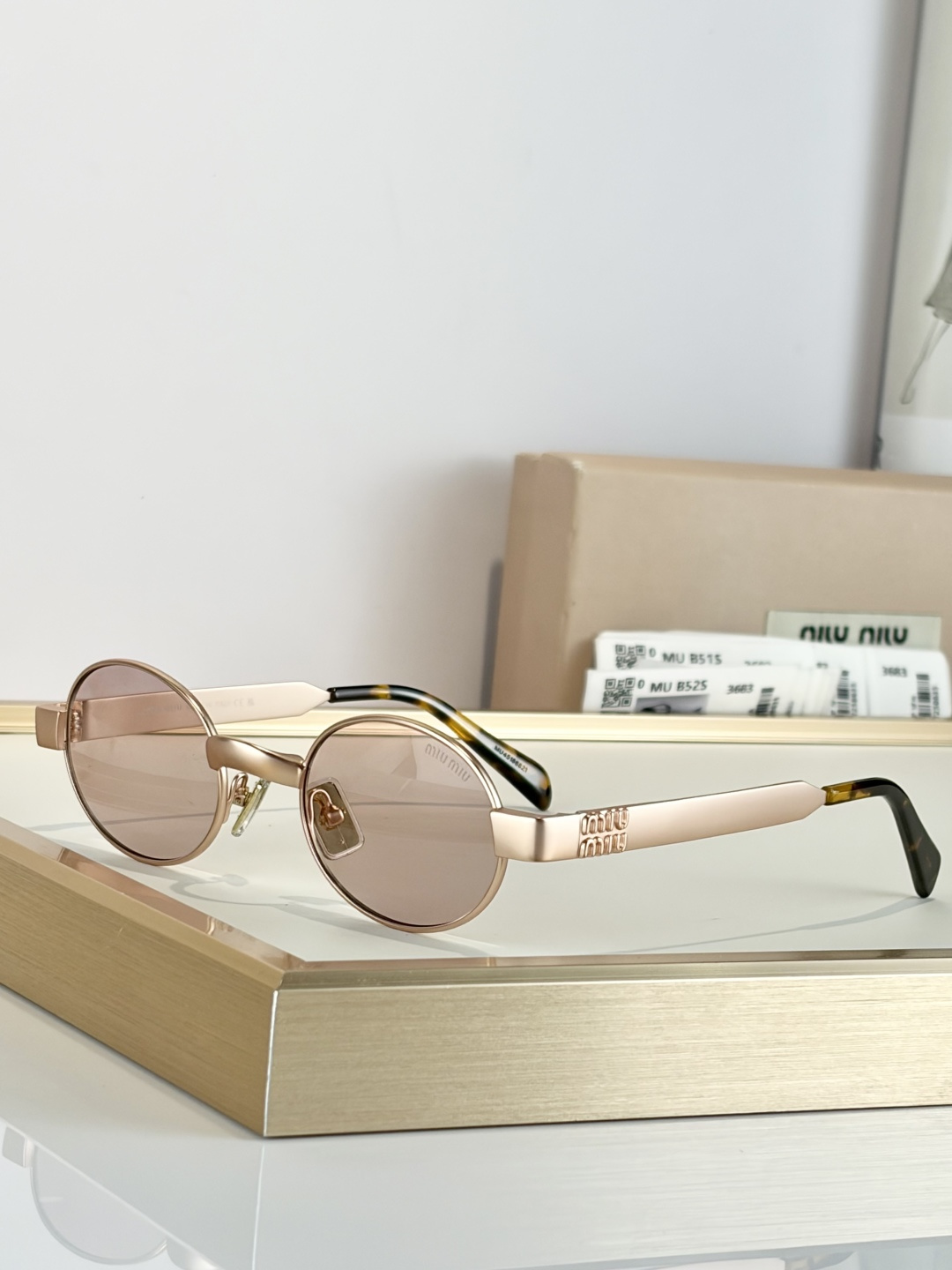 MIU MIUMODEL:MU B51SSIZE：47口21-135