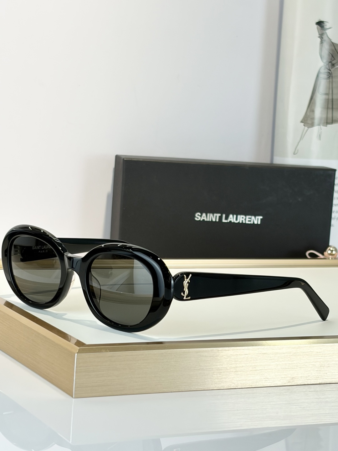 SAINT LAUREN*MOD:SL 812Fsize：54口21-145