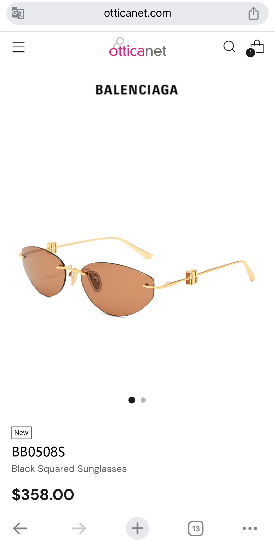 BALENCIAG*MOD：BB0508Ssize：61口17-145