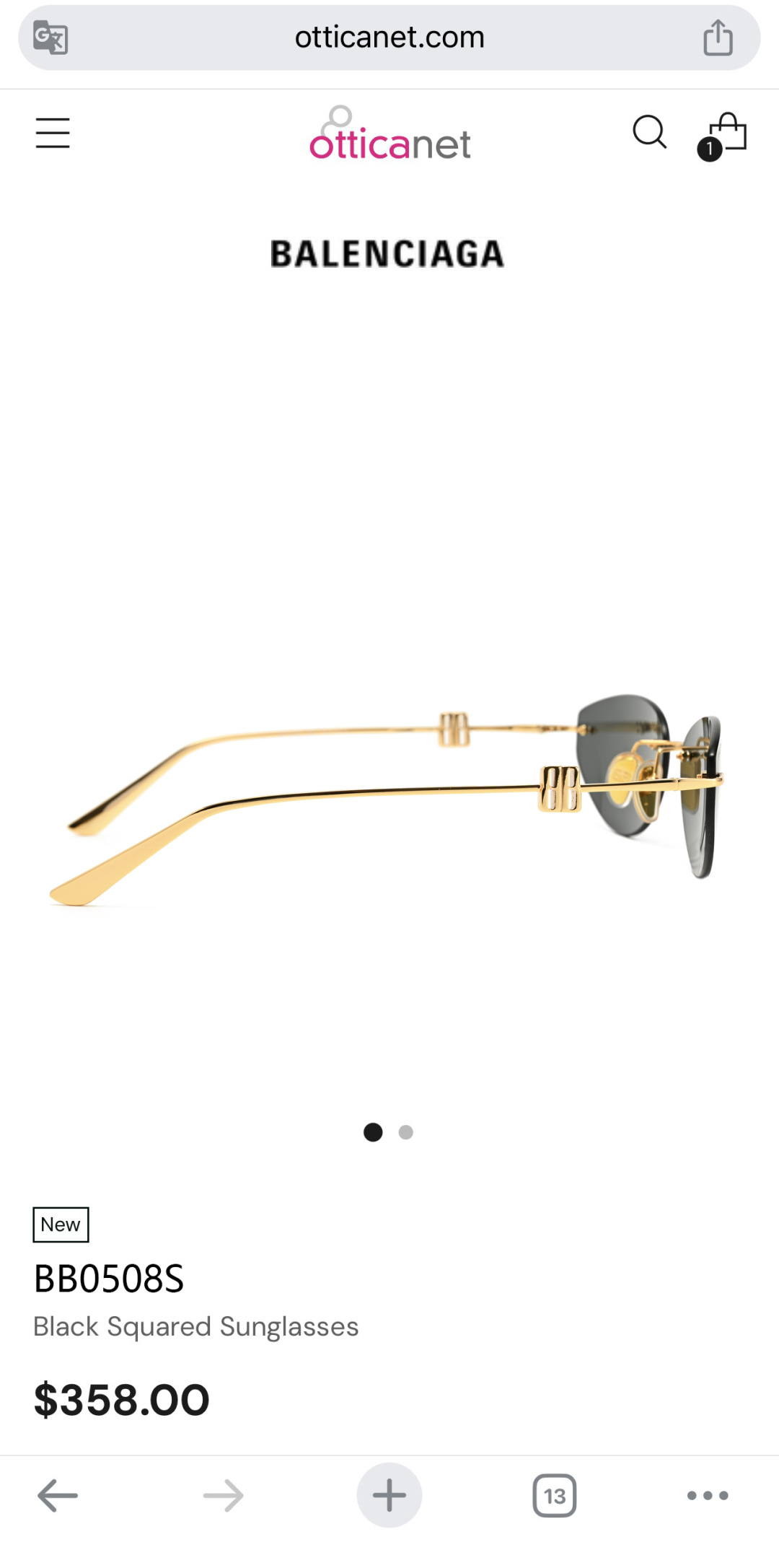 BALENCIAG*MOD：BB0508Ssize：61口17-145