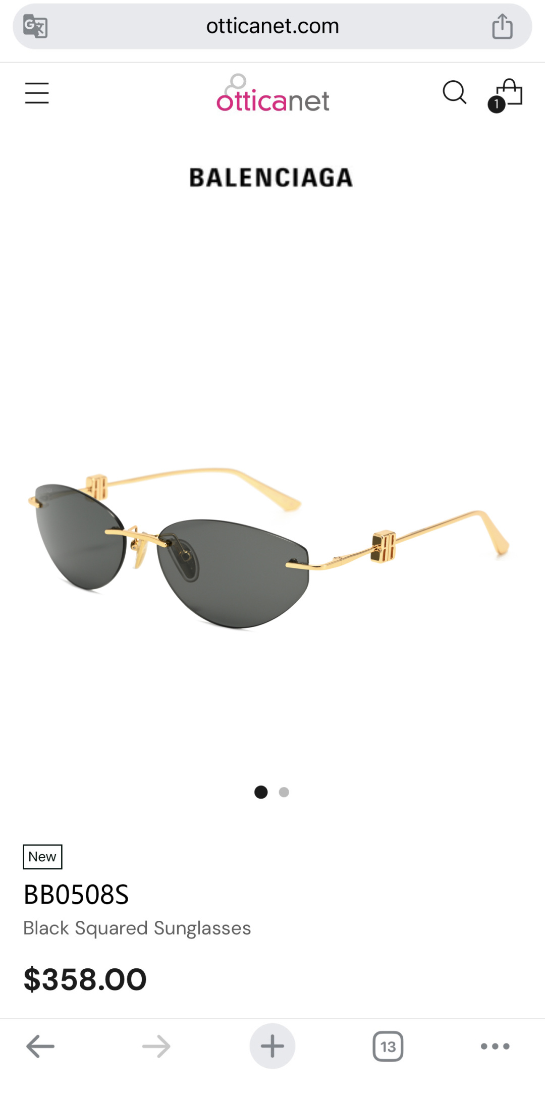 BALENCIAG*MOD：BB0508Ssize：61口17-145