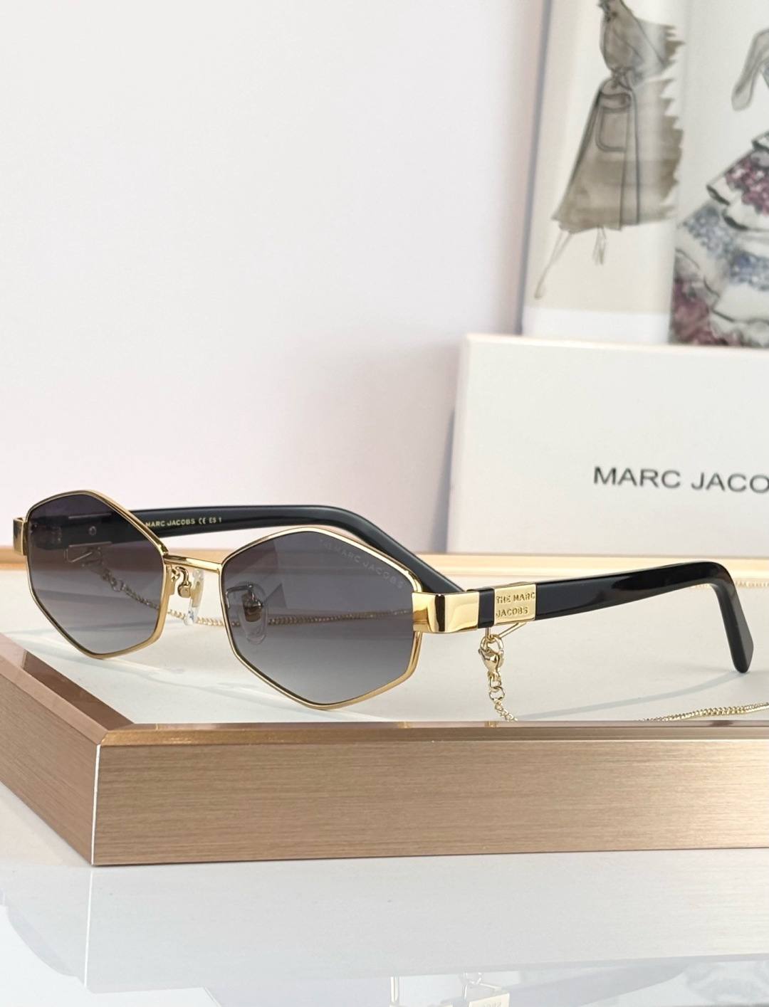 Marc jacobs Mod:MARC 496/sSize:55-17-140链条⛓️