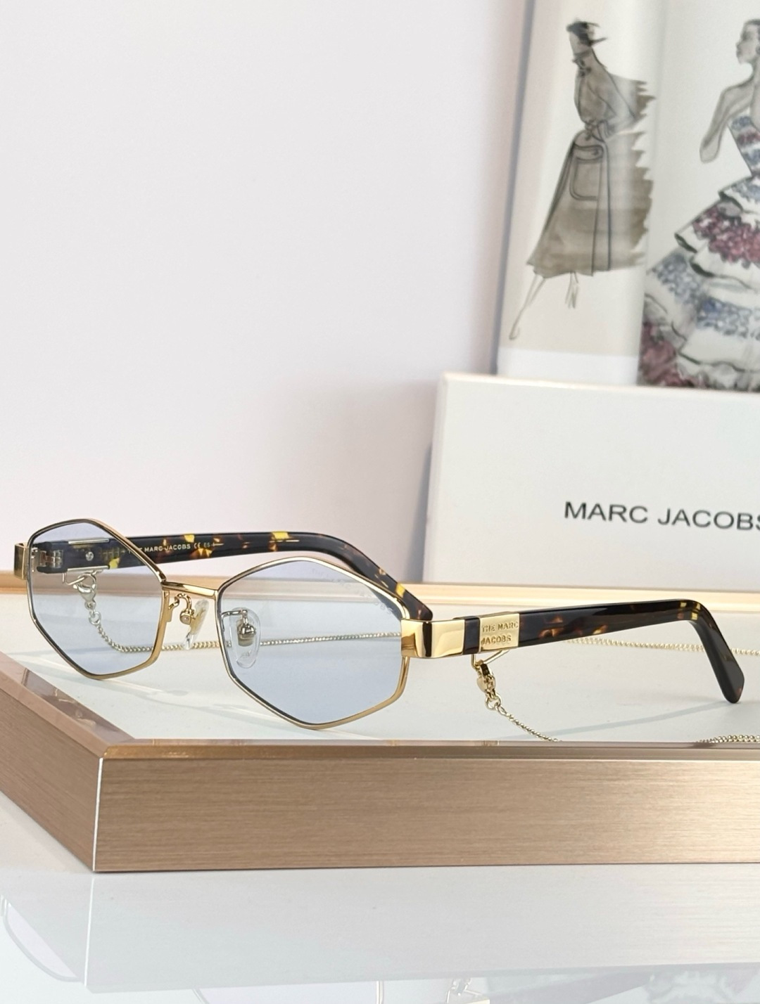 Marc jacobs Mod:MARC 496/sSize:55-17-140链条⛓️