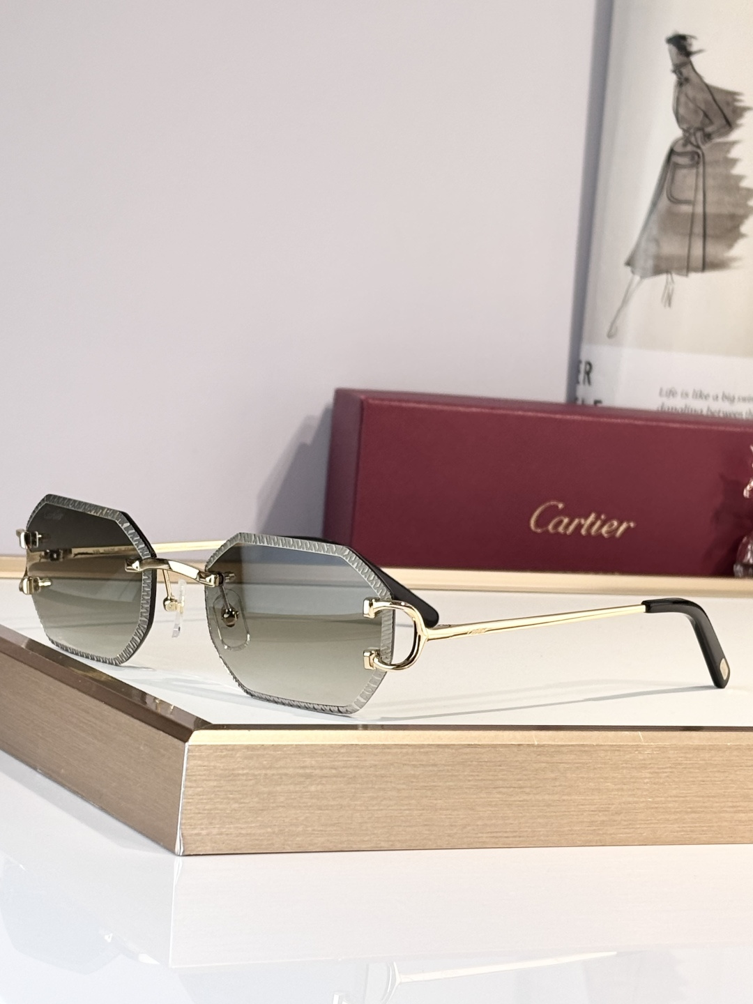 Cartier MOD：CT0092O Size：55口18-135 