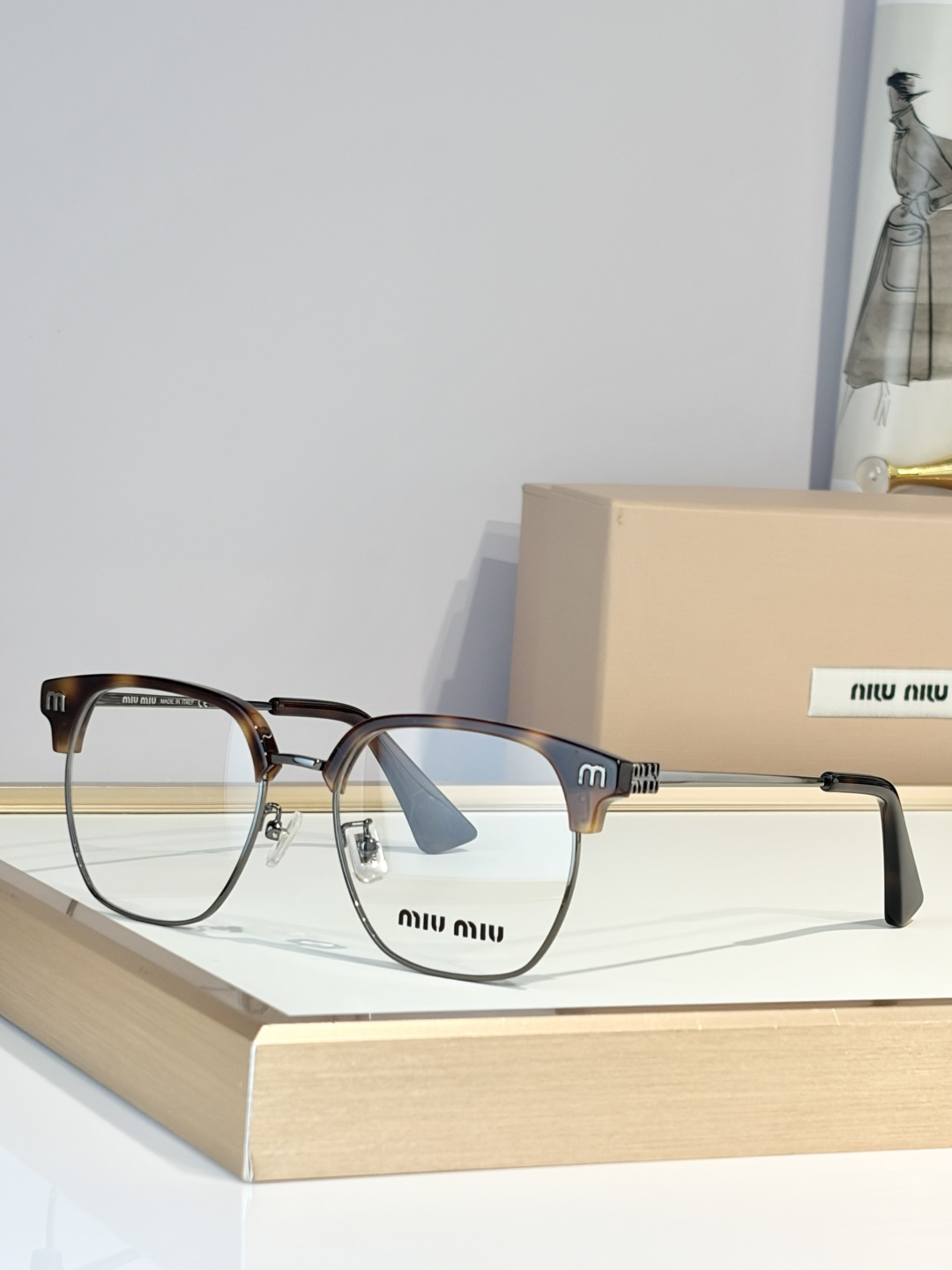 MIUMIUMOD:VMU71ZSSize:52口19-145