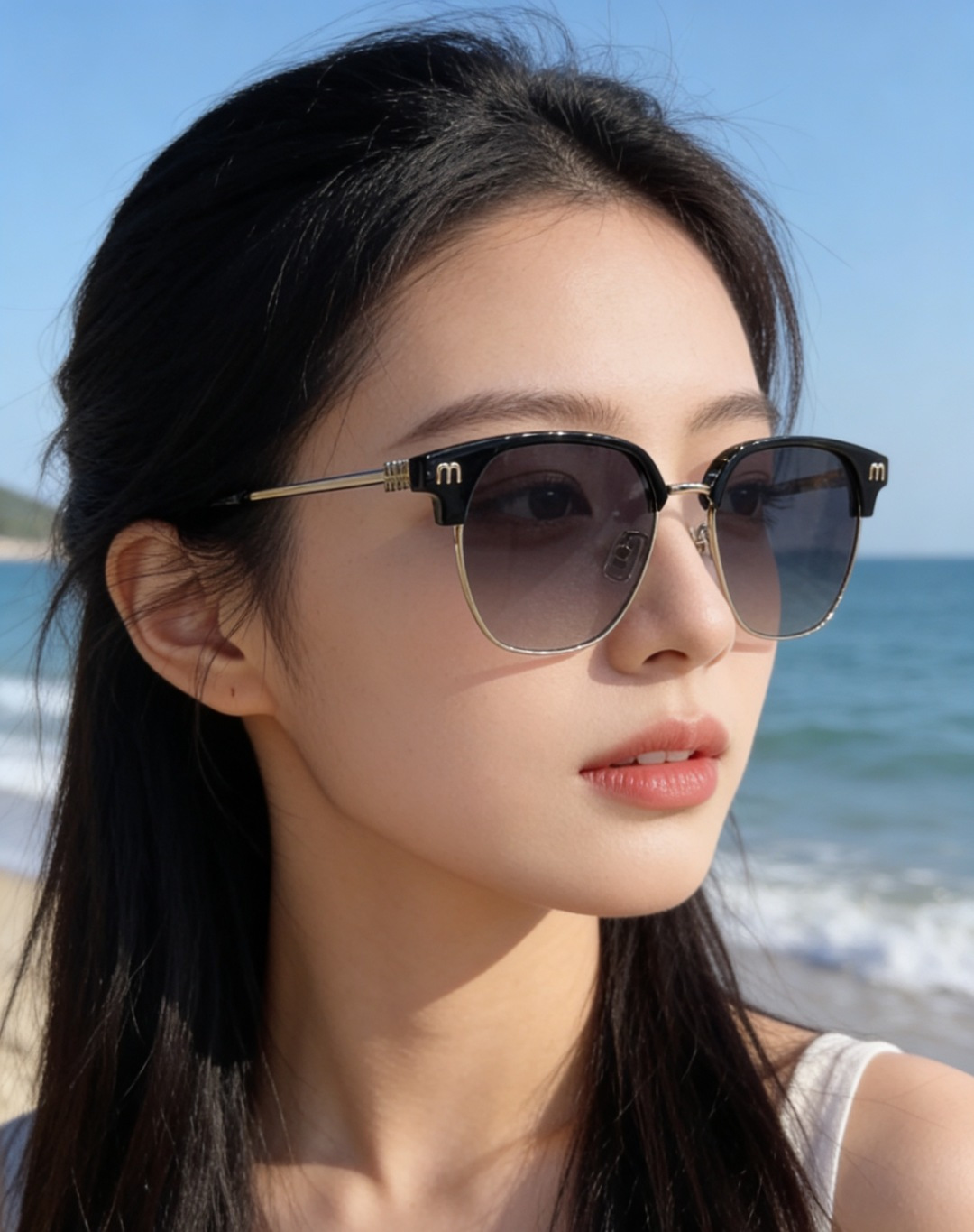 MIUMIUMOD:VMU71ZSSize:52口19-145