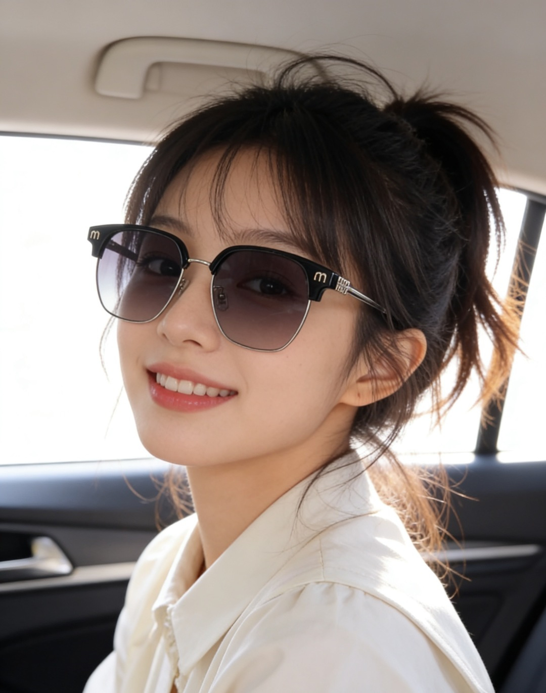 MIUMIUMOD:VMU71ZSSize:52口19-145