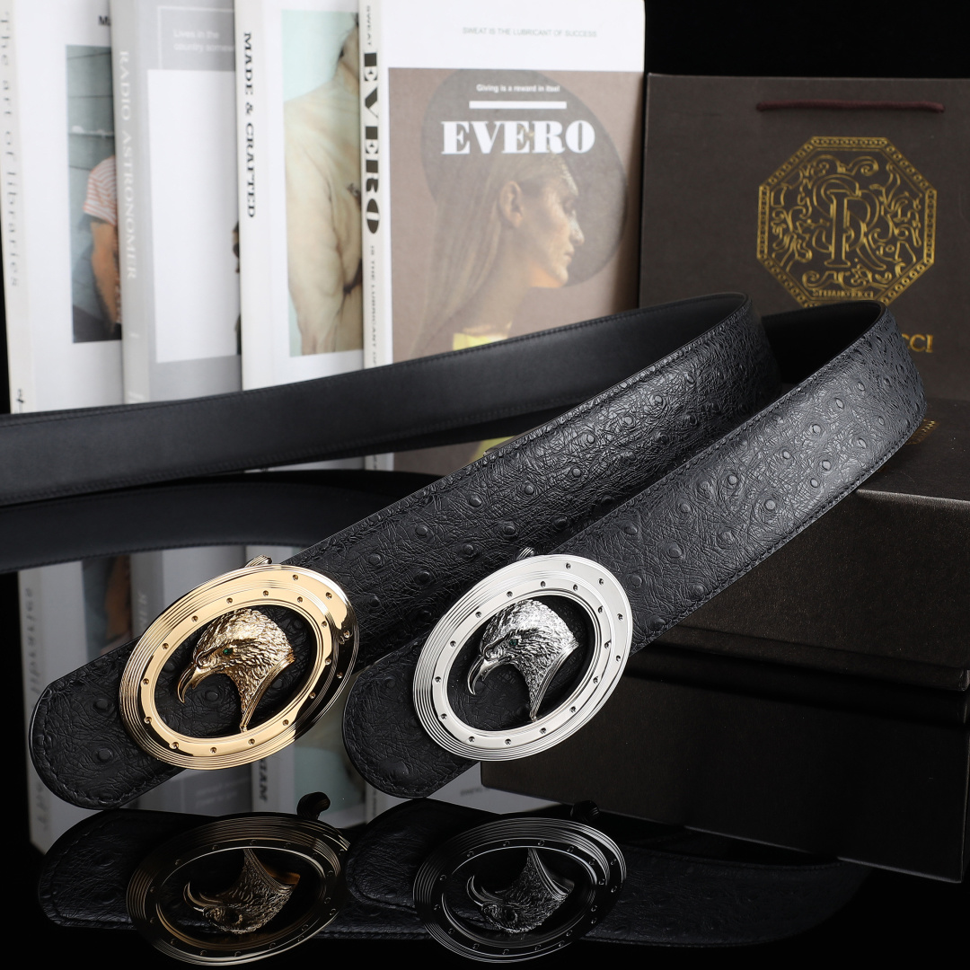 NO:861219,Original order: High-end punching by Tiffin, width 3.8, exquisite steel buckle head, original Italian ostrich pattern, clear texture and super realism, creating a new visual effect, customer can buy it as a gift for personal use, length 100 to 125, belt19860909原单 吏蒂芬冲孔高端品质,宽度3.8精美钢扣头意大利头层原版鸵鸟花纹,纹理清晰真实感超强,打造全新的视觉郊果,客户入手送礼自用佳品 长度100一125佐,皮带,Belt