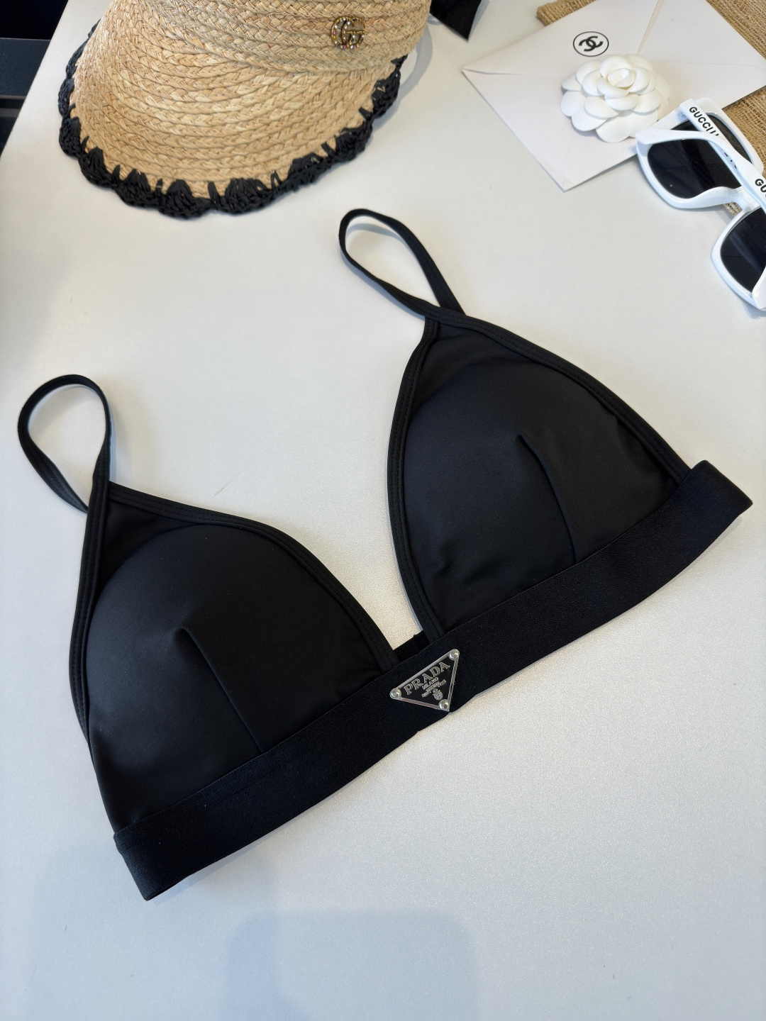 。普拉达PRADA印花高弹力健身瑜伽服运动套装~塑腰小背心（有胸垫）码数：SM L Xl