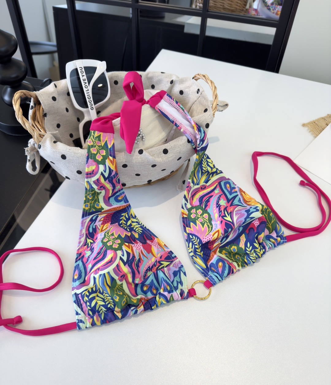 。范思哲比基尼👙❤️😍🥰适合多种场景的游泳衣🏊‍♀️海边 游泳池 温泉 水上乐园 漂流都可以😌内搭外穿也