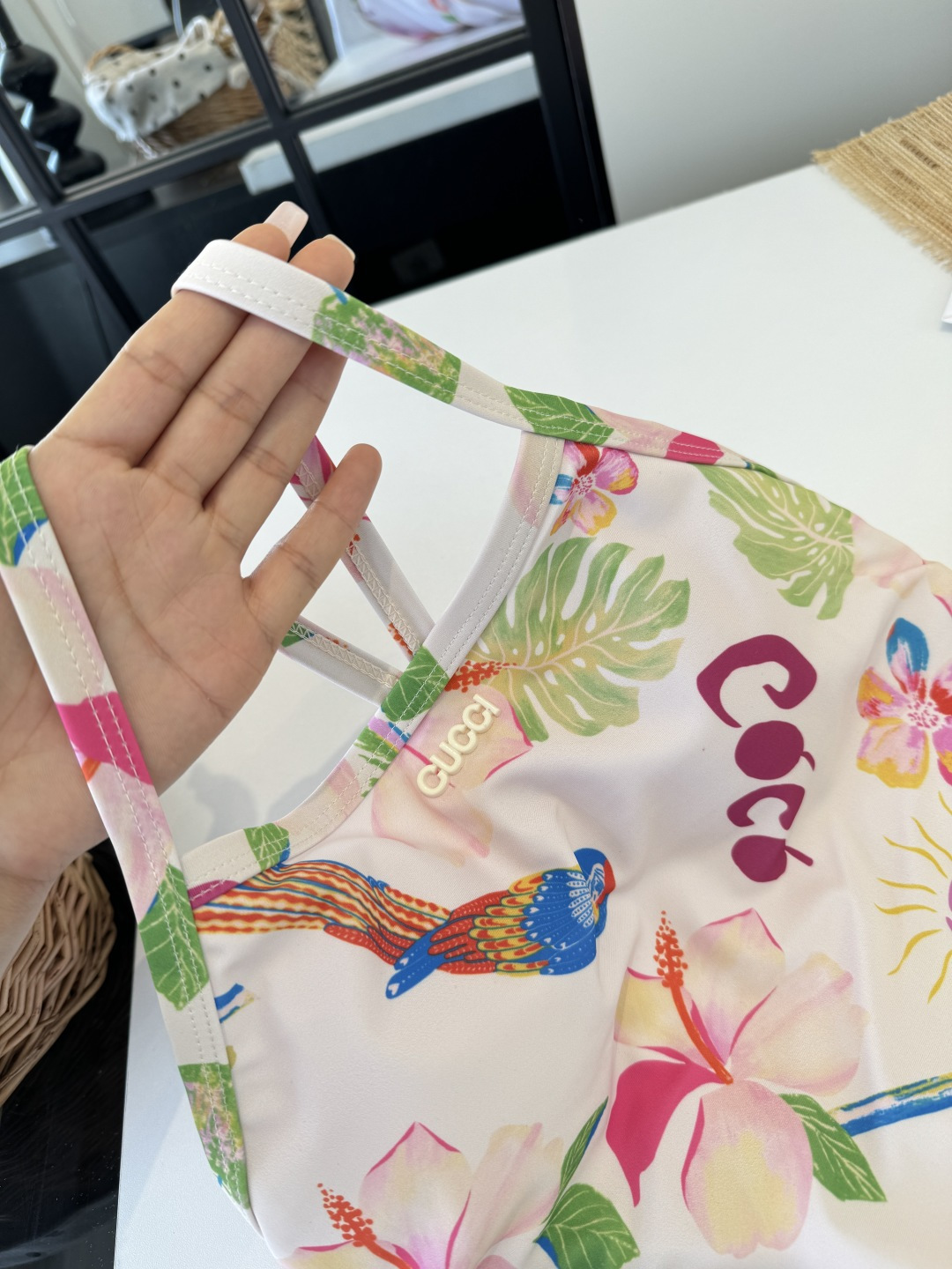 。Gucci古奇新款连体泳衣S M L XL