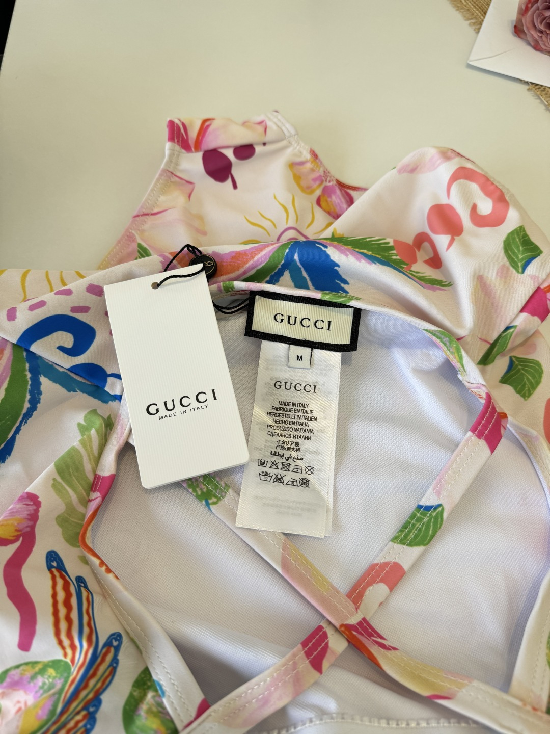 。Gucci古奇新款连体泳衣S M L XL