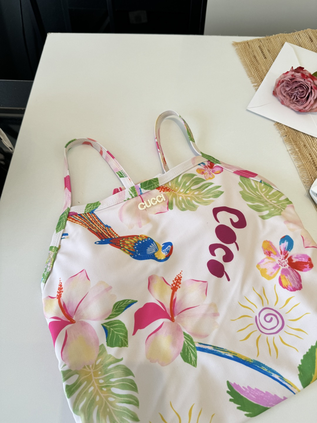 。Gucci古奇新款连体泳衣S M L XL