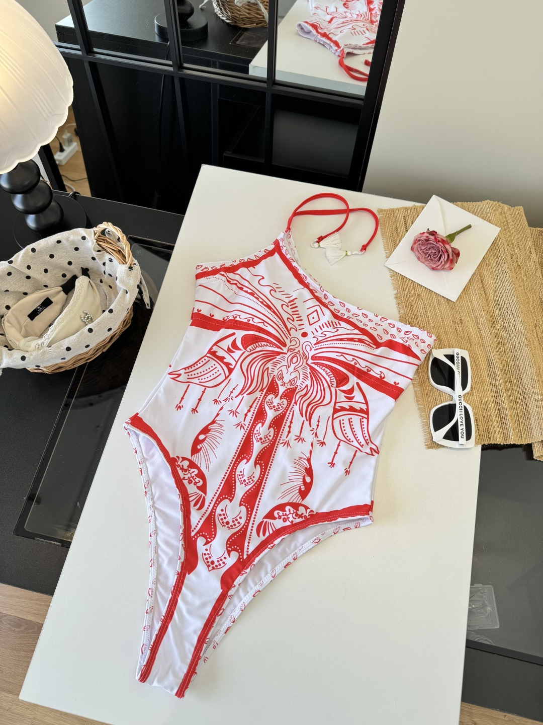 。范思哲VERSACE新款连体泳衣S M L XL