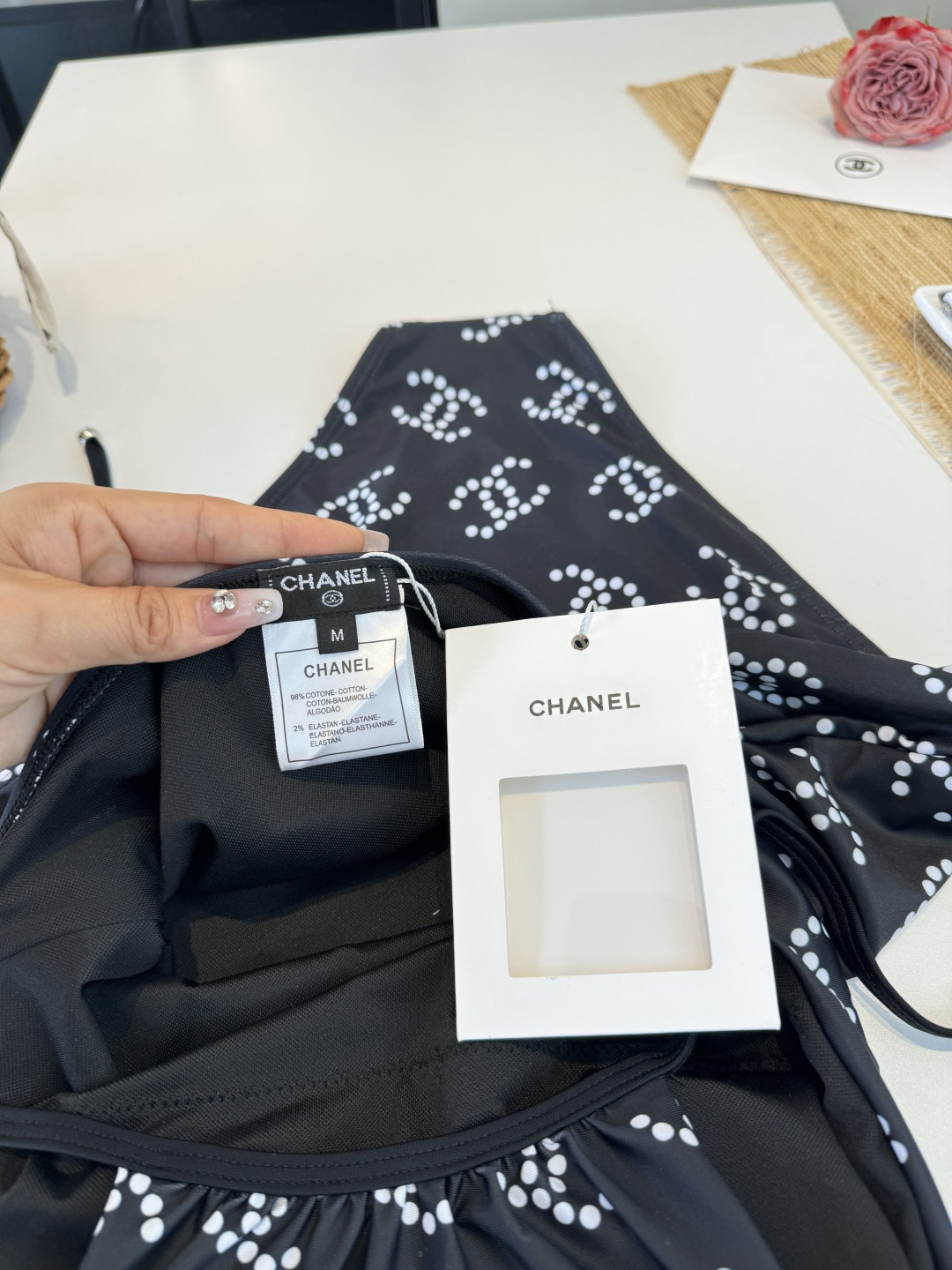 。Chanel香奈儿新款连体泳衣S M L XL