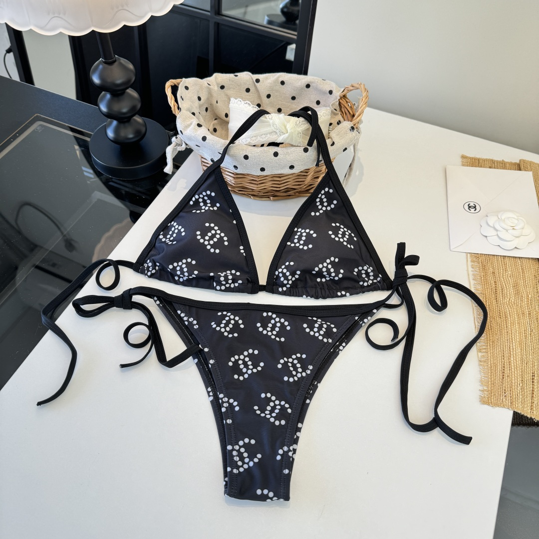 。Chanel香奈儿分体比基尼👙S M L XL