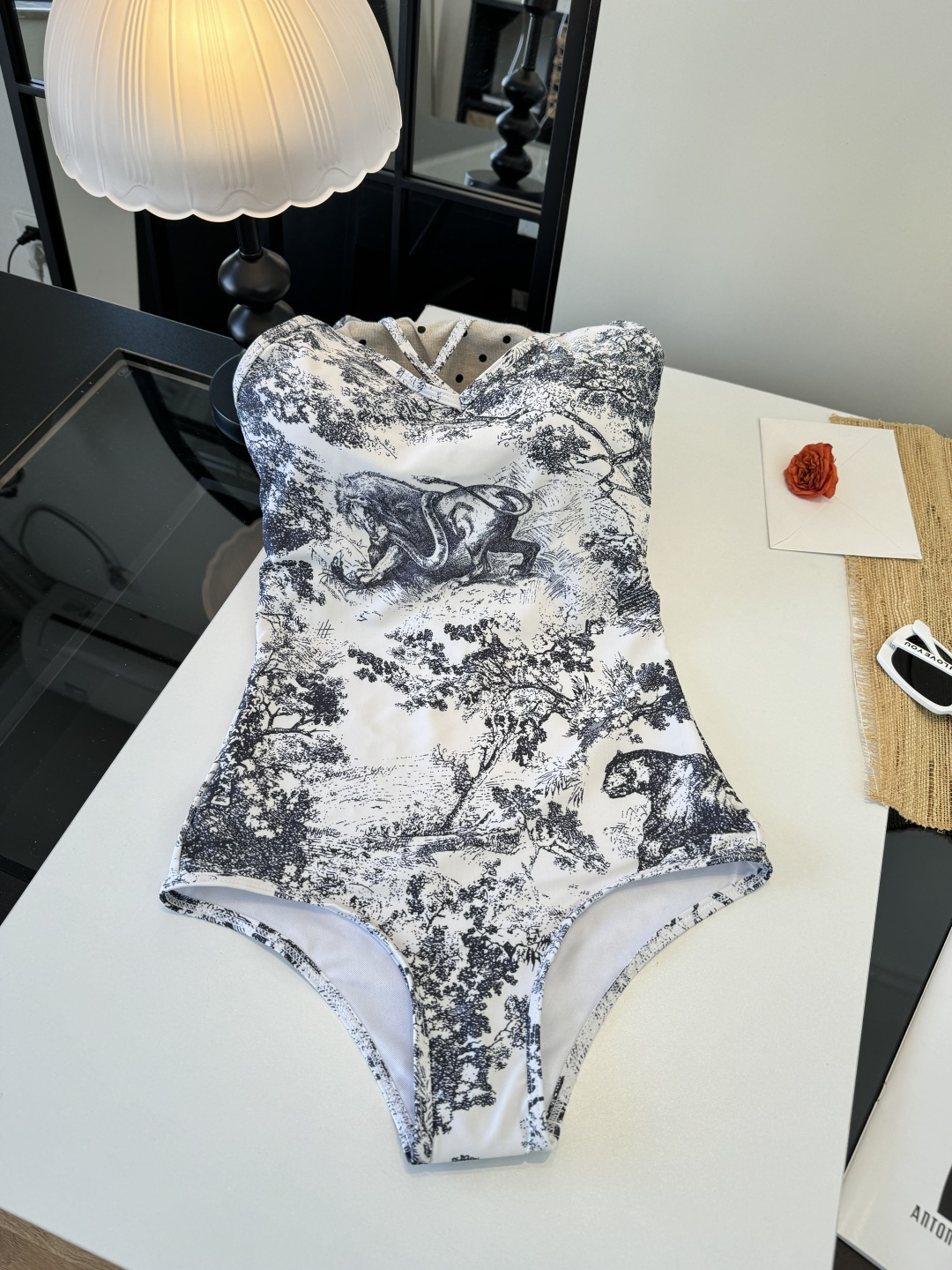 。Dior迪奥官方新款连体泳衣比基尼，S M L XL