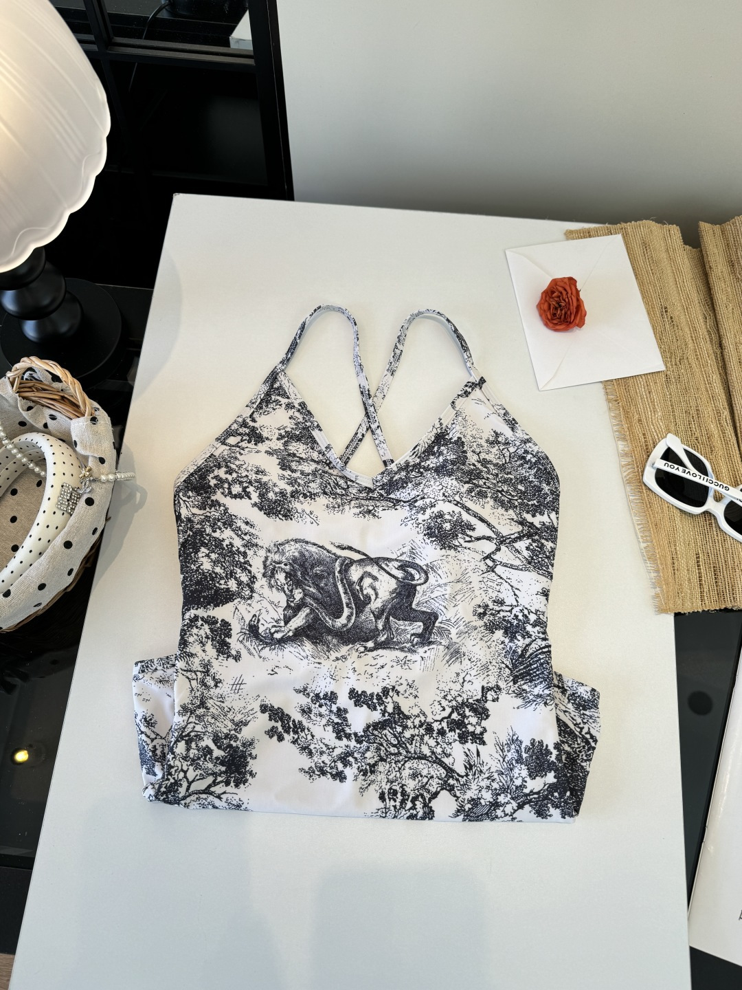 。Dior迪奥官方新款连体泳衣比基尼，S M L XL