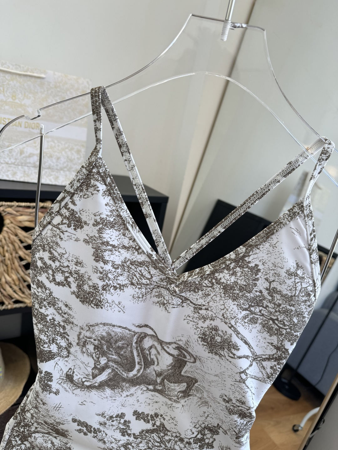 。Dior迪奥官方新款连体泳衣比基尼，S M L XL