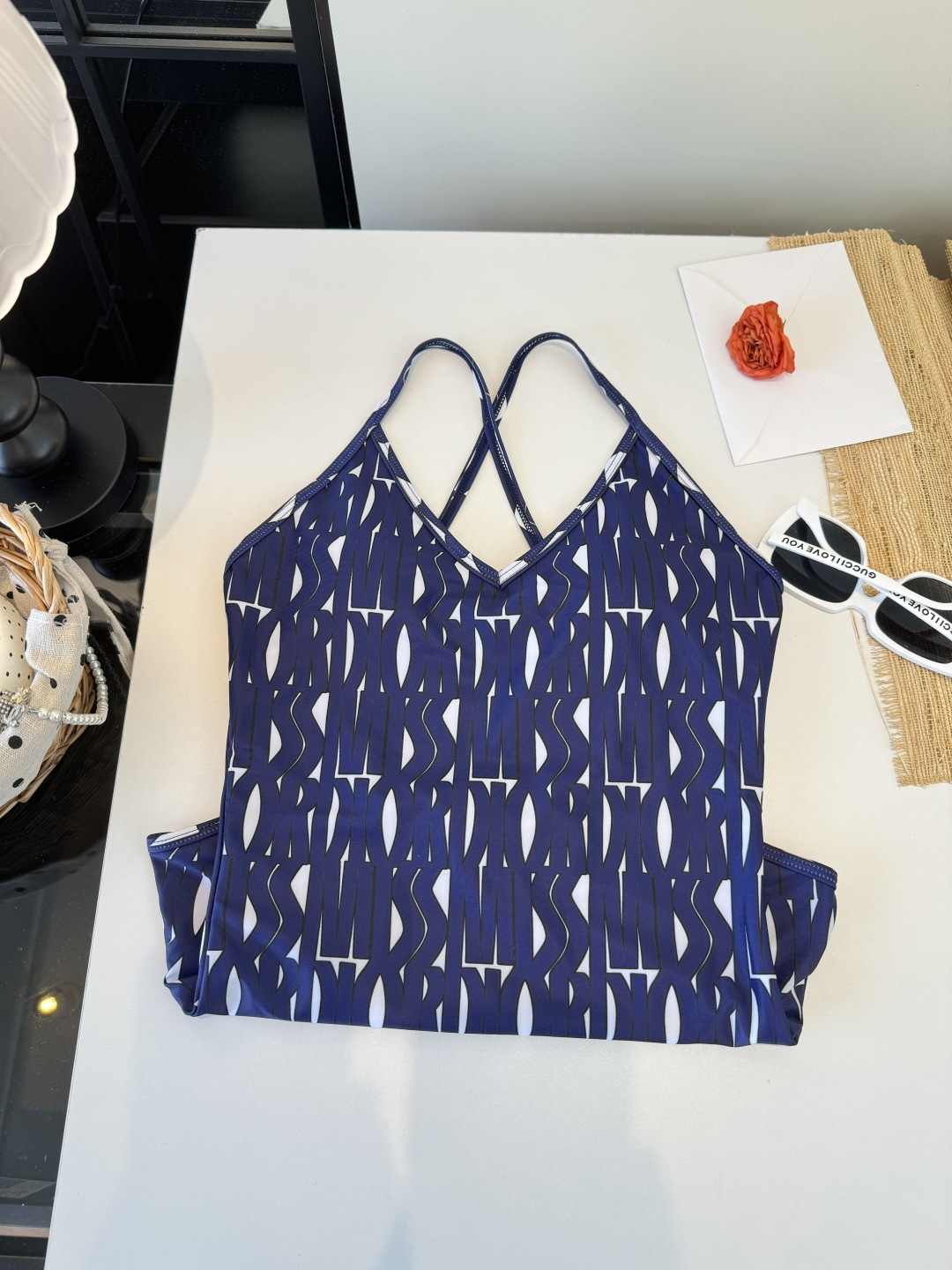 。Dior迪奥官方新款连体泳衣比基尼，S M L XL